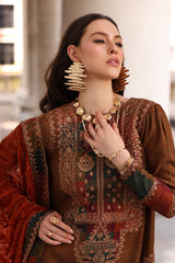 CHARIZMA POSHIMA VOL 3 2025 WINTER | 3-pc Unstitched Embroidered Dyed Leather Shirt PSW5-18