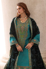 CHARIZMA POSHIMA VOL 3 2025 WINTER | 3-pc Unstitched Embroidered Dyed Leather Shirt PSW5-19