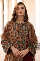 CHARIZMA POSHIMA VOL 3 2025 WINTER | 3-pc Unstitched Embroidered Dyed Leather Shirt PSW5-20