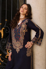 CHARIZMA POSHIMA VOL 3 2025 WINTER | 3-pc Unstitched Embroidered Dyed Leather Shirt PSW5-16