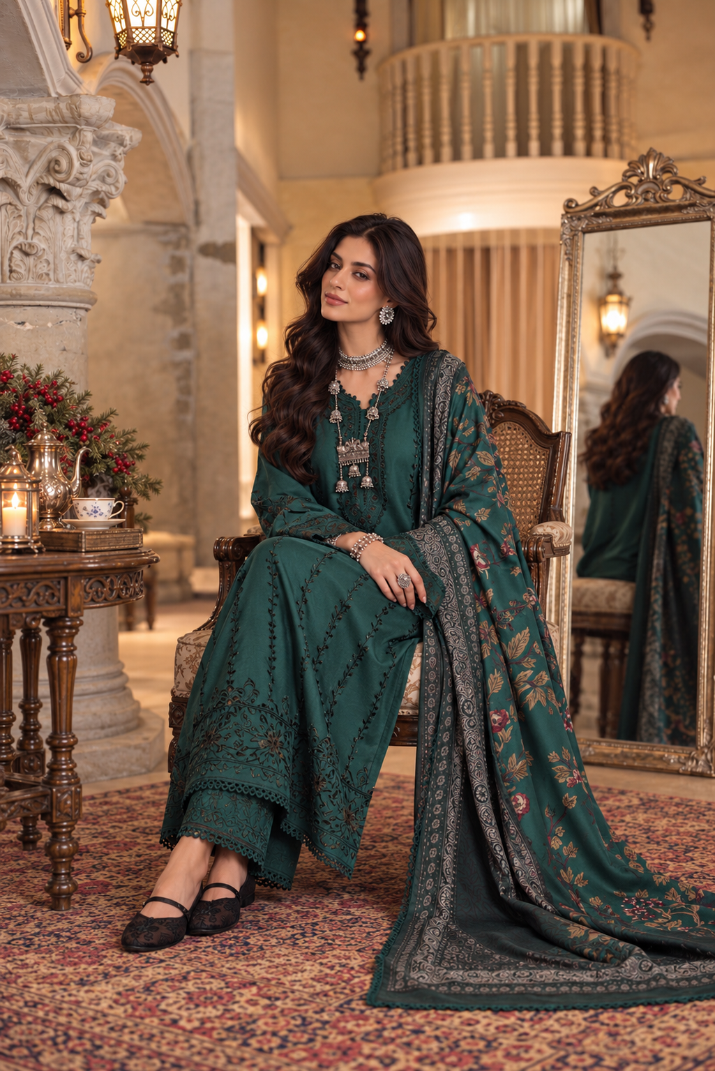 Saadia Asad D5 B - Teal Nocturne 08