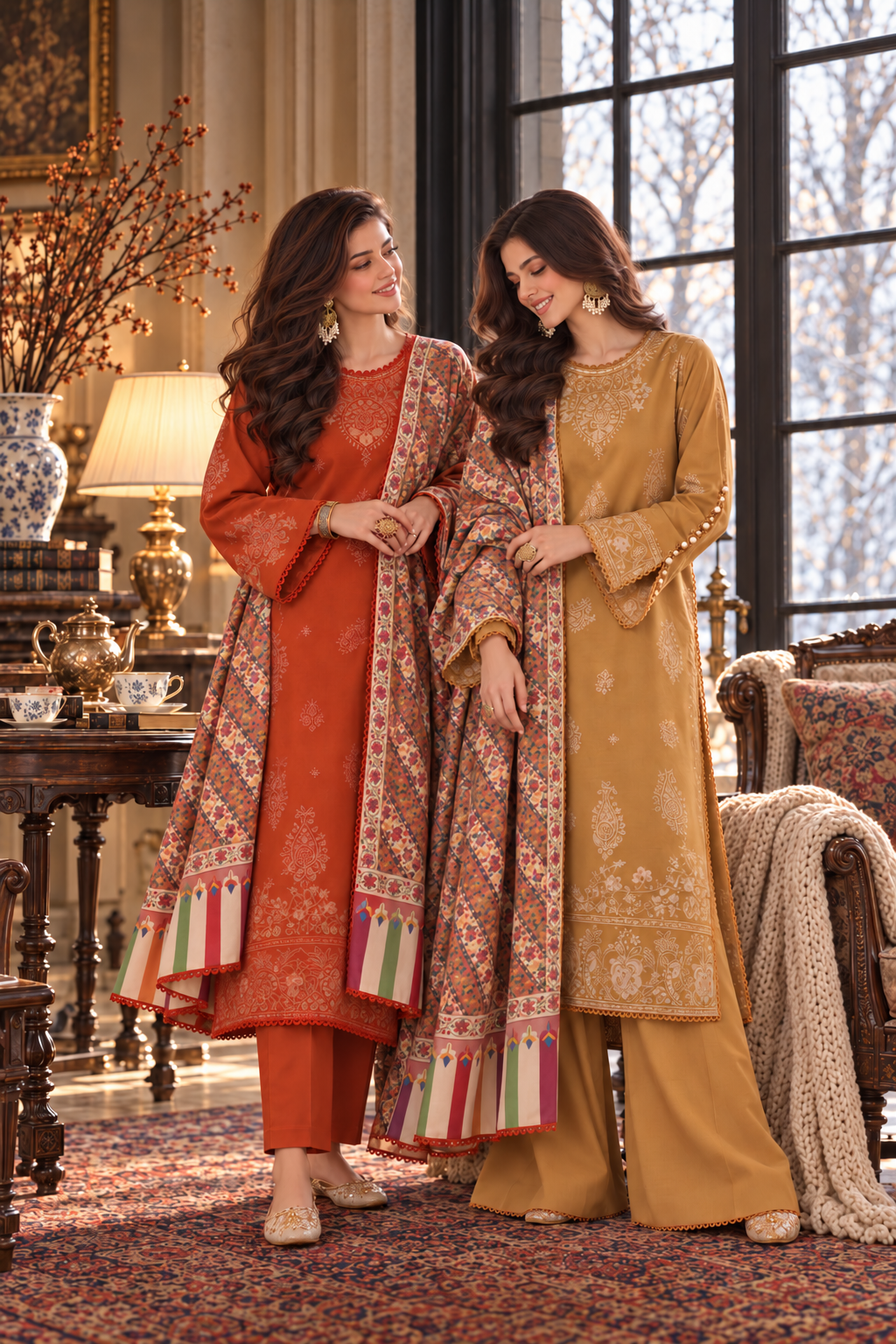 Saadia Asad D10 B - Burnt Terracotta 05