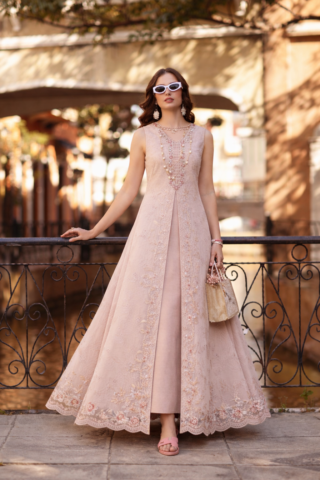 Noor Eid Luxe Printskhaas '26 By Saadia Asad | D6 - B - Ballet Pink