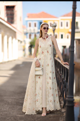 Noor Eid Luxe Printskhaas '26 By Saadia Asad | D8 - A - Vanilla Mist