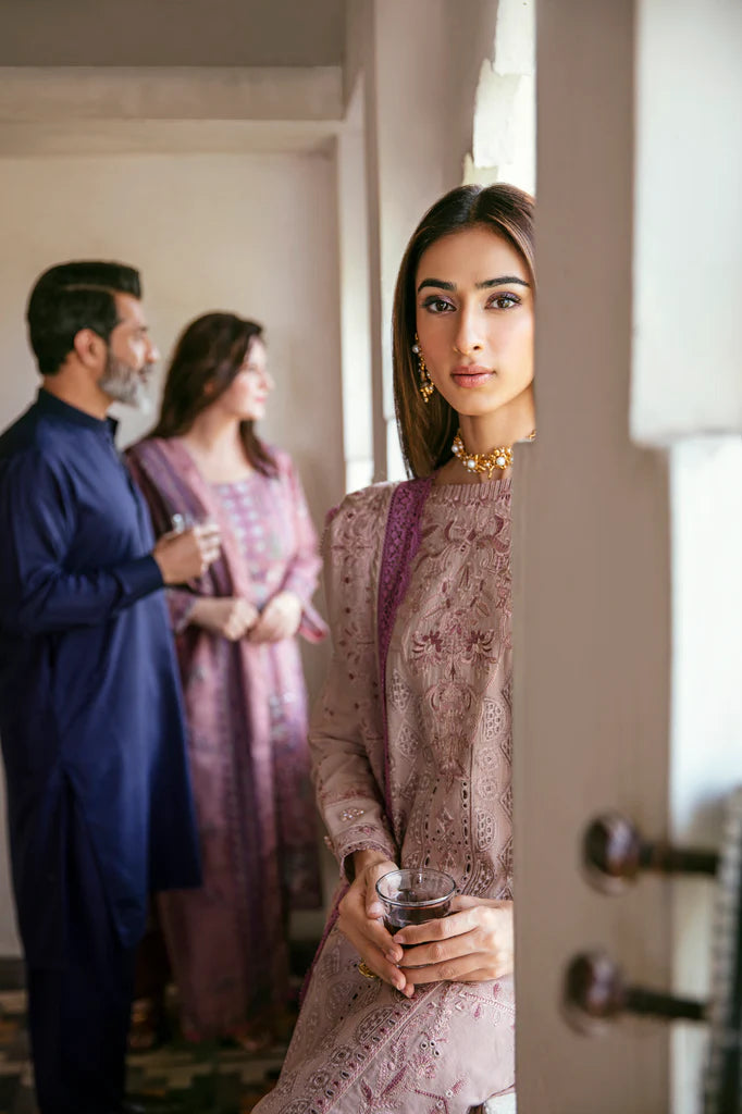 Afsanay Luxury Chikankari Khaddar Collection '23 By Florent FLK -4A
