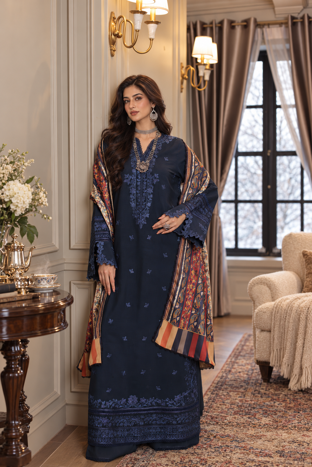 Saadia Asad D7 A - Kaani Blue Dusk 01