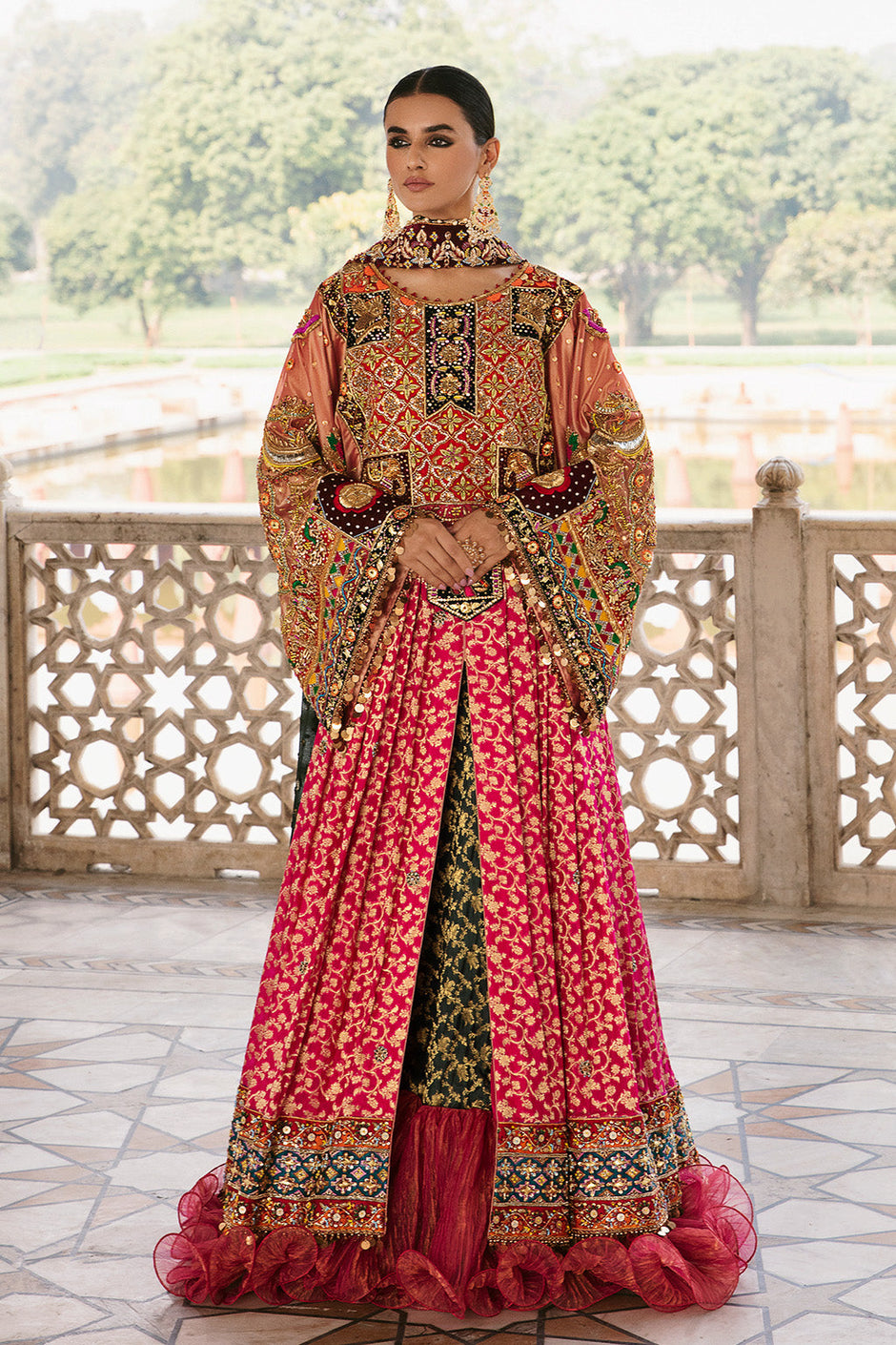 Pashto Suit Pashto Bride Collection  Highway Fashion Couture Traditional