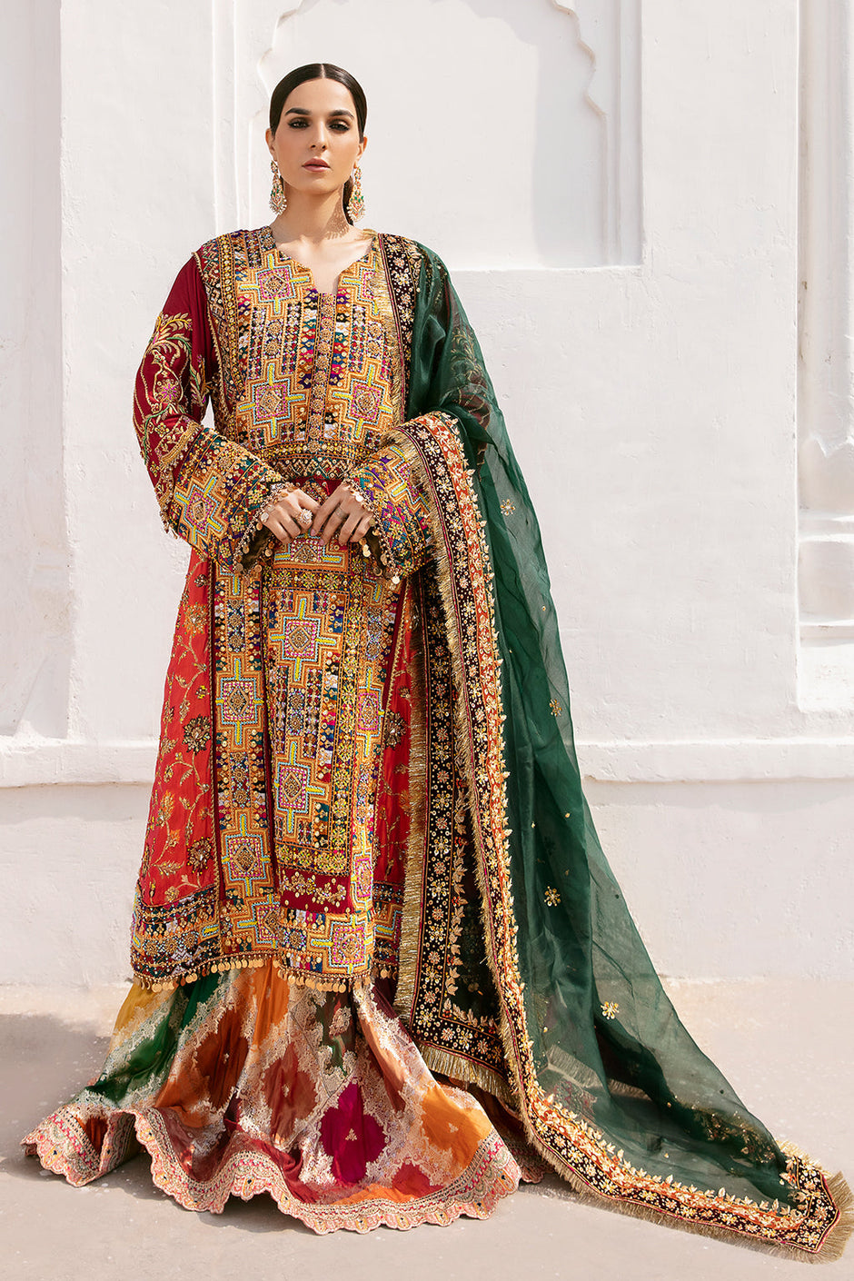 modern balochi bridal dresses Balochi Bridal Couture  Highway Fashion
