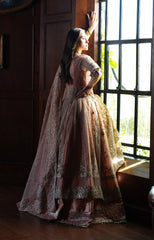 Inayat Premium HAZE formal dress with zari lehanga and embellished borders