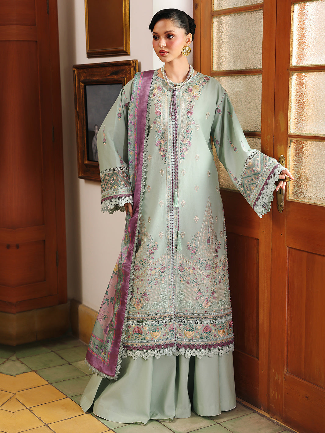 Binilyas Lumina Summer Unstitched '26 | L77-A | 3 PC Lawn