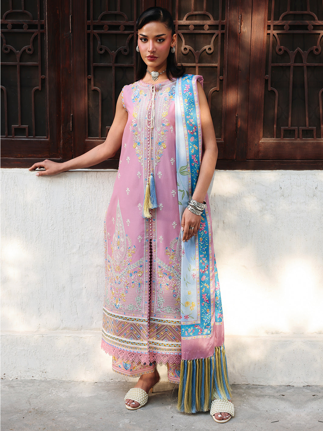 Binilyas Lumina Summer Unstitched '26 | L77-B | 3 PC Lawn