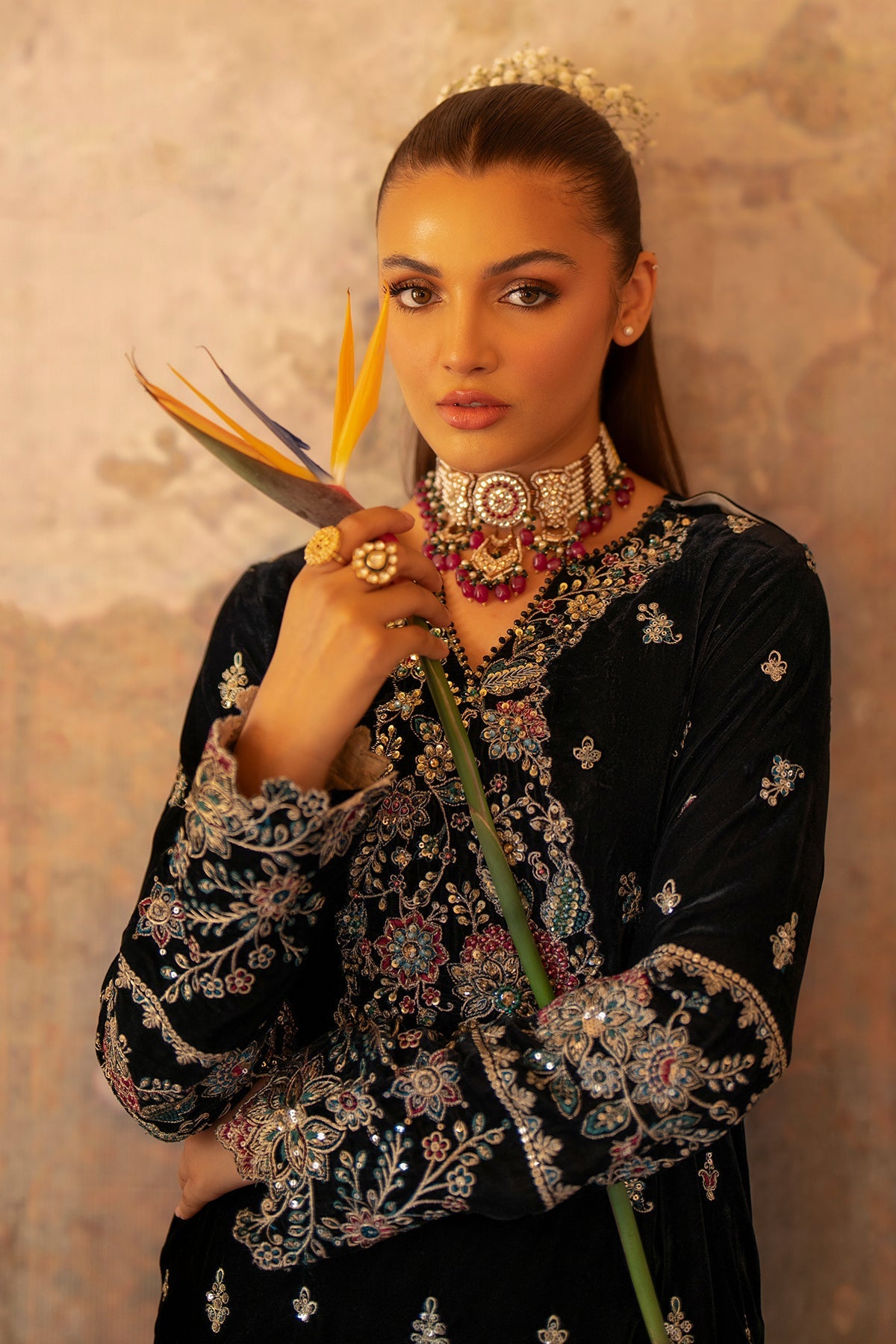 Highway Fashion Emaan Adeel Ishaan velvet