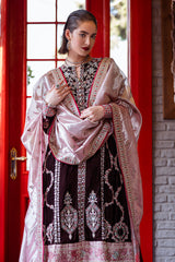 Deja Vu Unstitched Velvet Collection'24 By Mushq Echoing Dreams