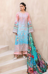 Ramsha Mashaal Luxury Lawn Vol 15 | Unstitched 3 Piece Suit - L-1510