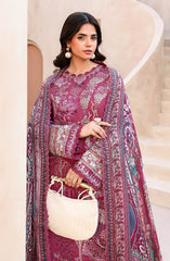 Ramsha Mashaal Luxury Lawn Vol 15 | Unstitched 3 Piece Suit - L-1503