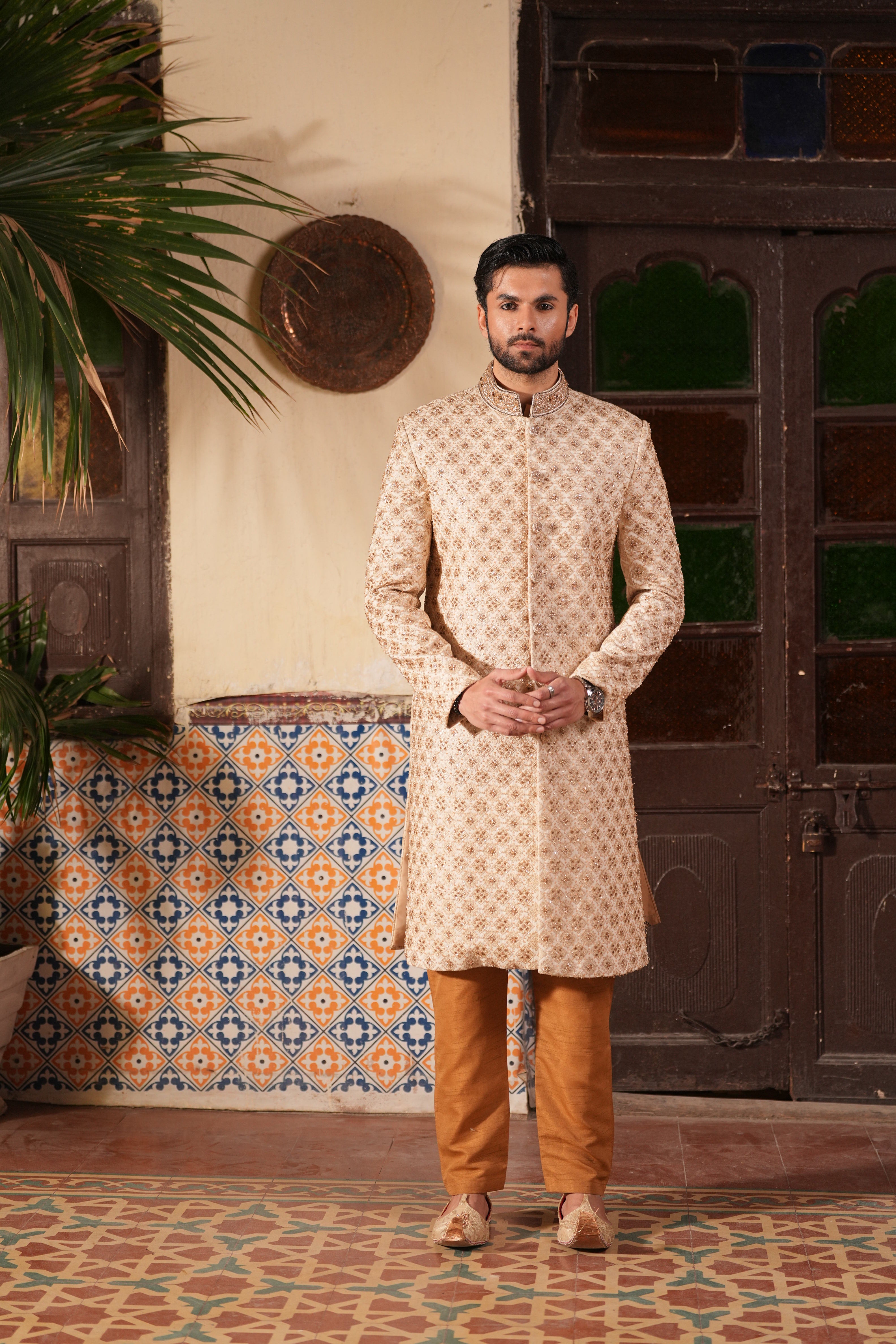 Mehr Raaj groom sherwani by Highway Fashion Couture