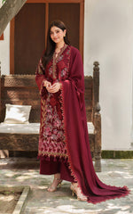 Asifa and Nabeel | Mira LWC25-05 | 3pcs Embroidered Unstitched Winter