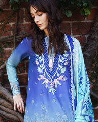 Solace | Ombre Chikankari By Mushq | Moonlit Ease