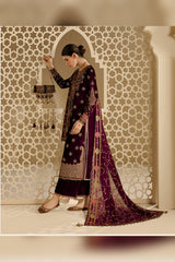 Jazmin Chandni Formals | Embroidered Velvet - CVF’26-D08