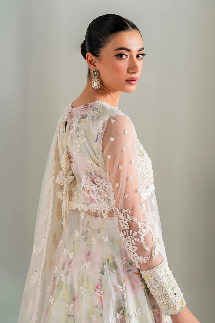 Net front and back shirt panels from UF-686 formal dress