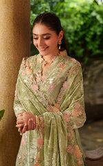 Asifa and Nabeel | Noir LWC25-04  | 3pcs Embroidered Unstitched Winter