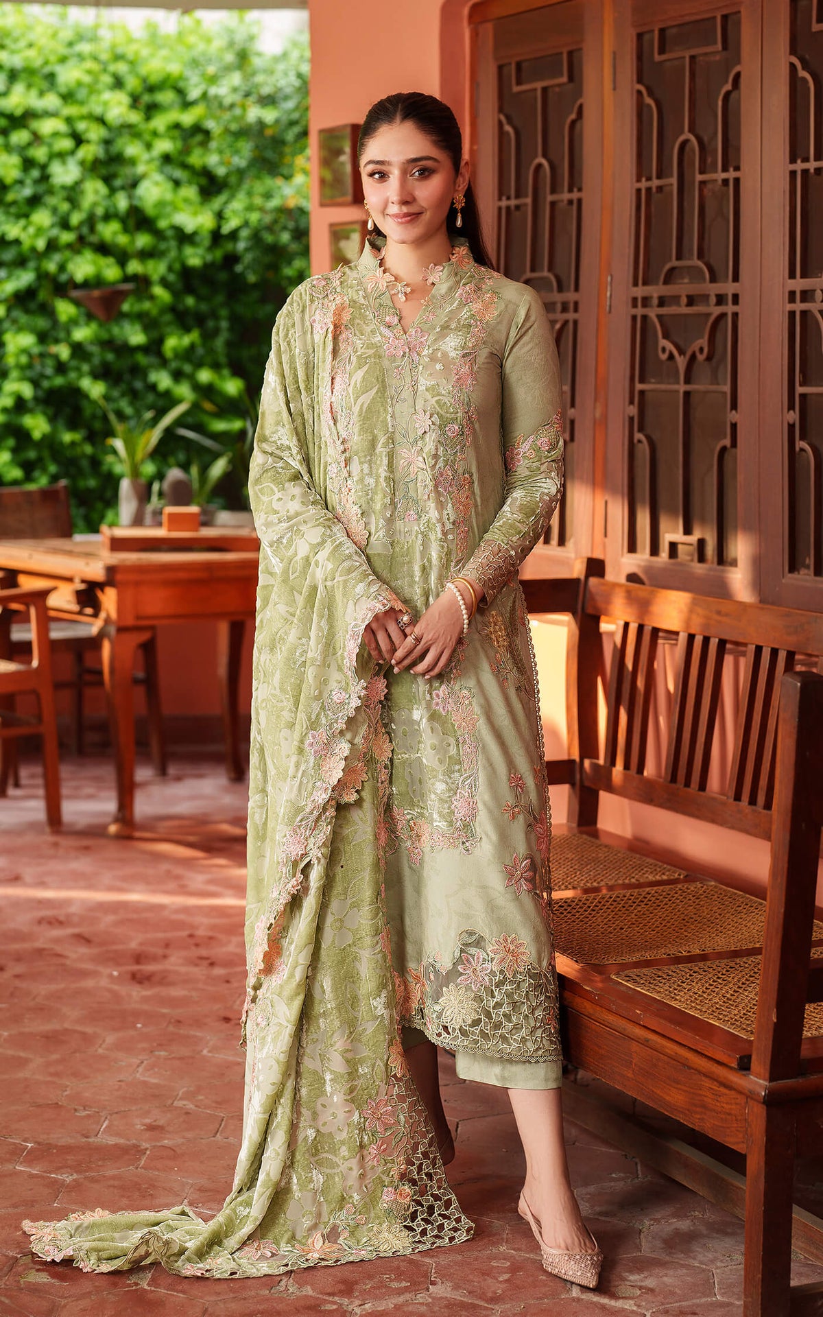 Asifa and Nabeel | Noir LWC25-04  | 3pcs Embroidered Unstitched Winter