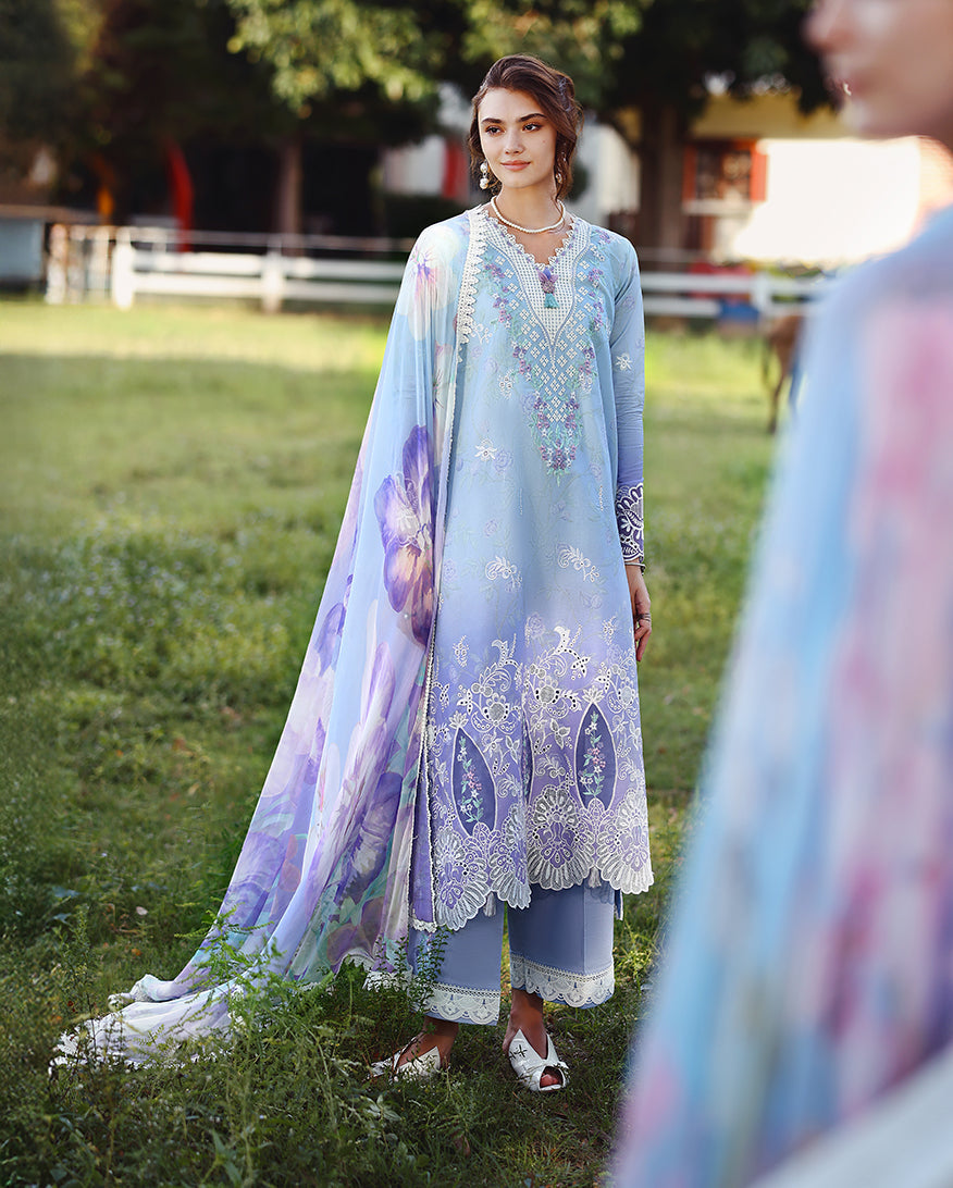 Solace | Ombre Chikankari By Mushq | Ombre Whisper