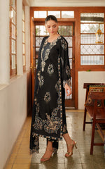 Asifa and Nabeel | Opal LWC25-07 | 3pcs Embroidered Unstitched Winter