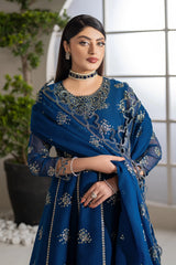 Organza neck patch with sequins – Alizeh Pernia dress