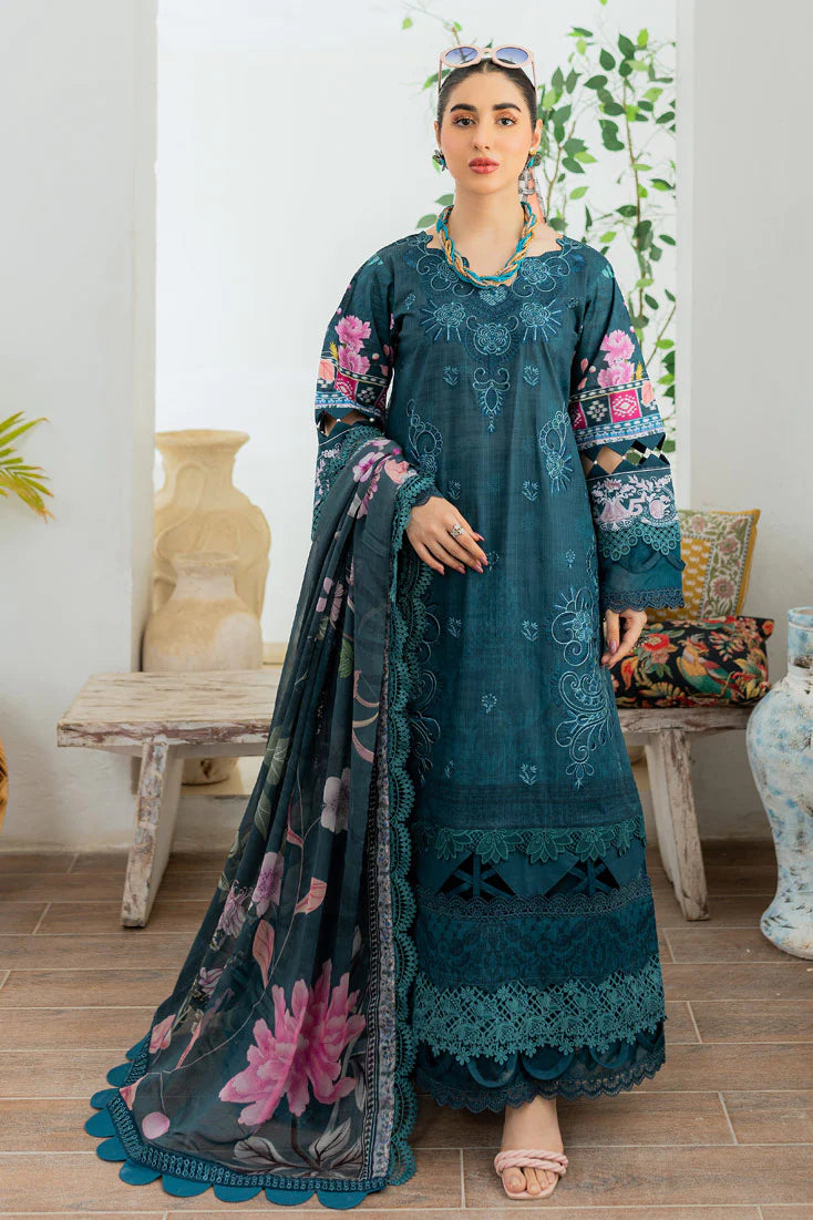 Janan Printed Embroidered Collection '23 Marjjan By Zohaib Arts PKL-55-A