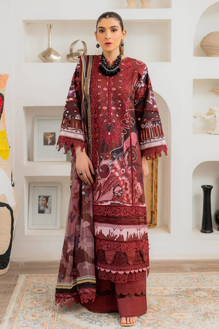 Janan Printed Embroidered Collection '23 Marjjan By Zohaib Arts PKL-57-B