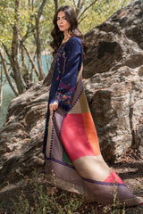 Charizma Poshima Winter '26 | Embroidered Peach | PSW6-10