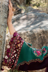Charizma Poshima Winter '26 | Embroidered Peach | PSW6-11