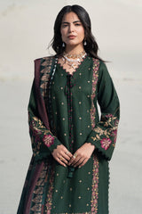 Charizma Poshima Winter '26 | Embroidered Peach | PSW6-15