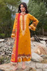 Charizma Poshima Winter '26 | Embroidered Peach | PSW6-16