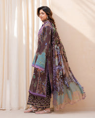 Roheenaz Summer in Bloom | Printed Lawn | Petal Elan