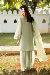 Printed back design of lawn shirt from Iznik UE-530