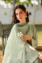 Printed chiffon dupatta in Exclusive Lawn UE-530