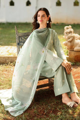 Printed lawn trouser from UE-530 by Iznik