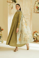 Printed star cotton dupatta of Iznik UE-447
