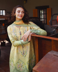 Solace | Ombre Chikankari By Mushq | Quiet Bloom