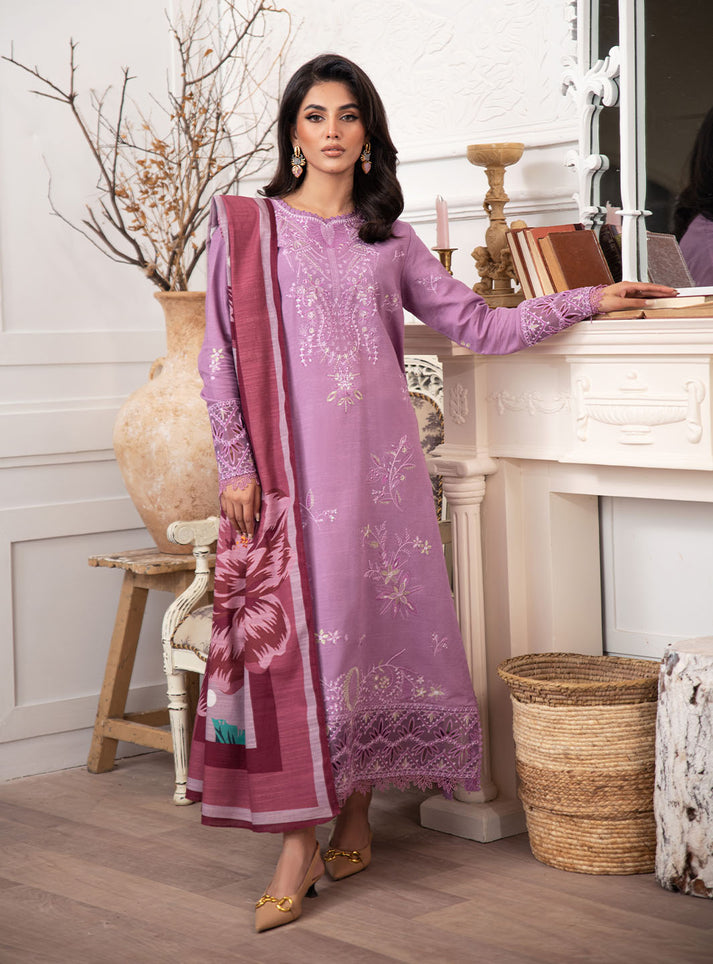 Meraki Winter Collection'24 By Roheenaz Mauve