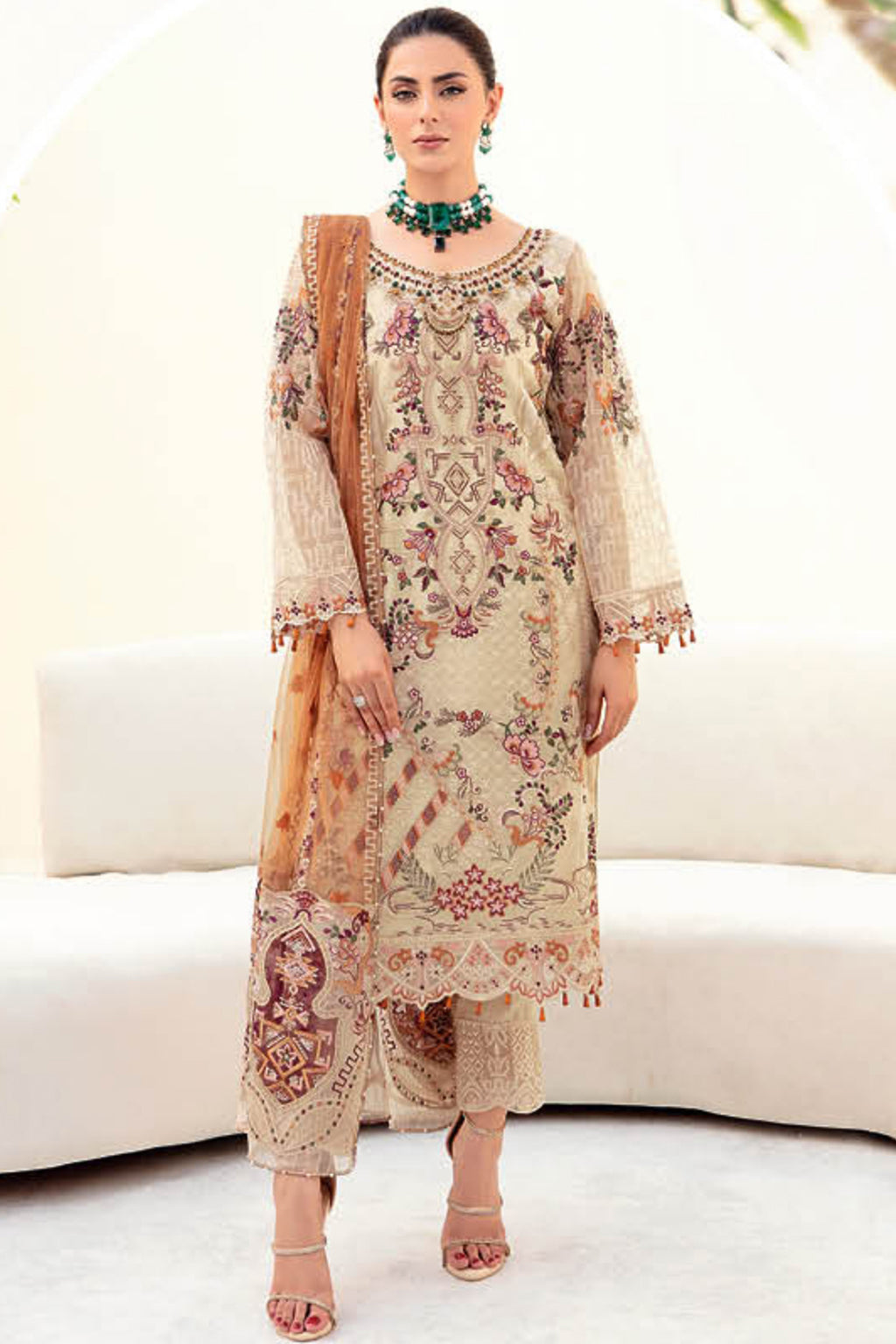 Minhal Vol 9 Collection By Ramsha M-901