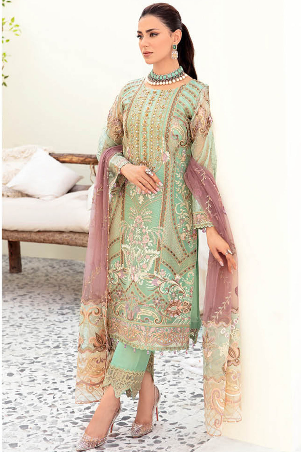 Minhal Vol 9 Collection By Ramsha M-905