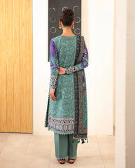 Roheenaz Fabeha printed cambric back and sleeves detail