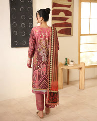 Roheenaz Humaina Pareesa Printed collection outfit with monar dupatta