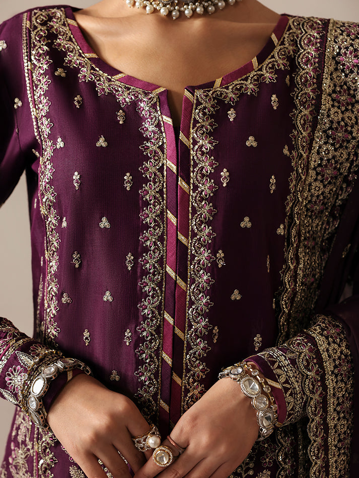 Gulaal | Zerane | Serica Unstitched RAW SILK