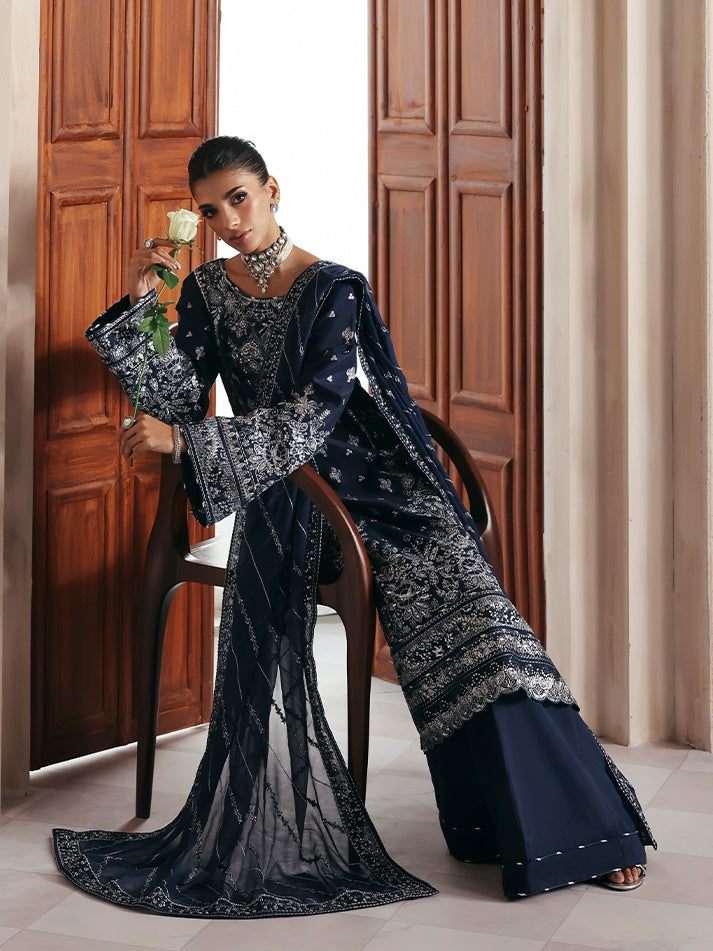 Gulaal | Saphira | Serica Unstitched RAW SILK