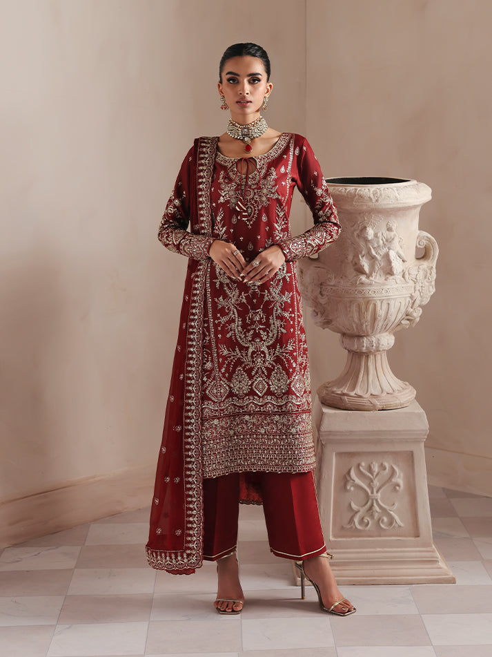Gulaal | SERYNE | Serica Unstitched RAW SILK