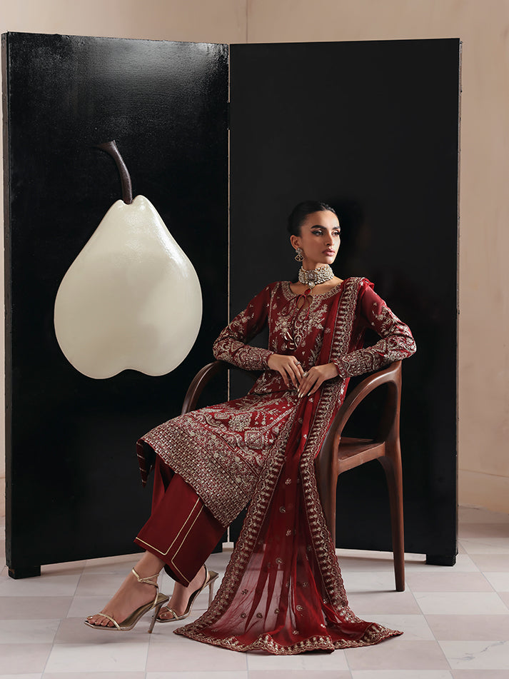 Gulaal | SERYNE | Serica Unstitched RAW SILK